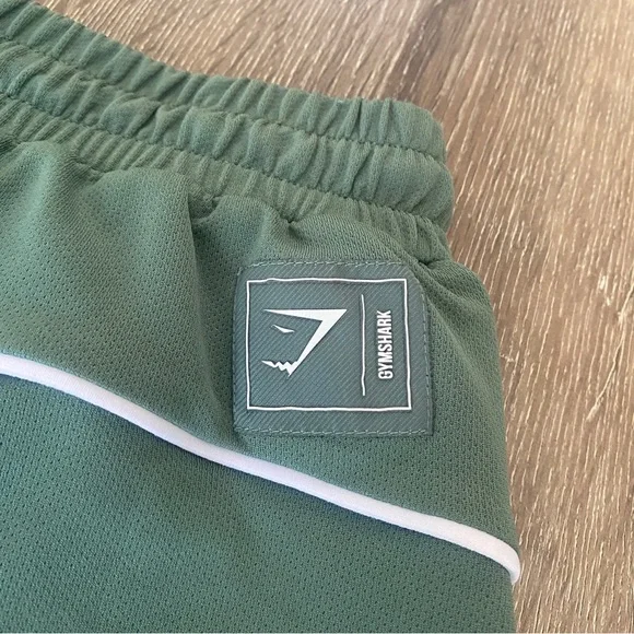 Gymshark Seafoam Green Basketball Shorts - Picture 2 of 11